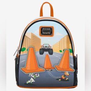 Loungefly Disney Pixar Toy Story 2 Walking Cones
Scene Mini Backpack - NWT